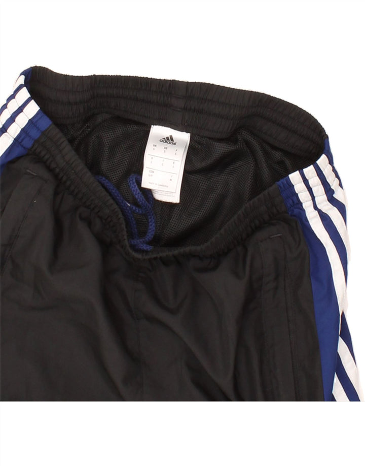 ADIDAS Mens Tracksuit Trousers Small  Black Colourblock Polyester Vintage Adidas and Second-Hand Adidas from Messina Hembry 