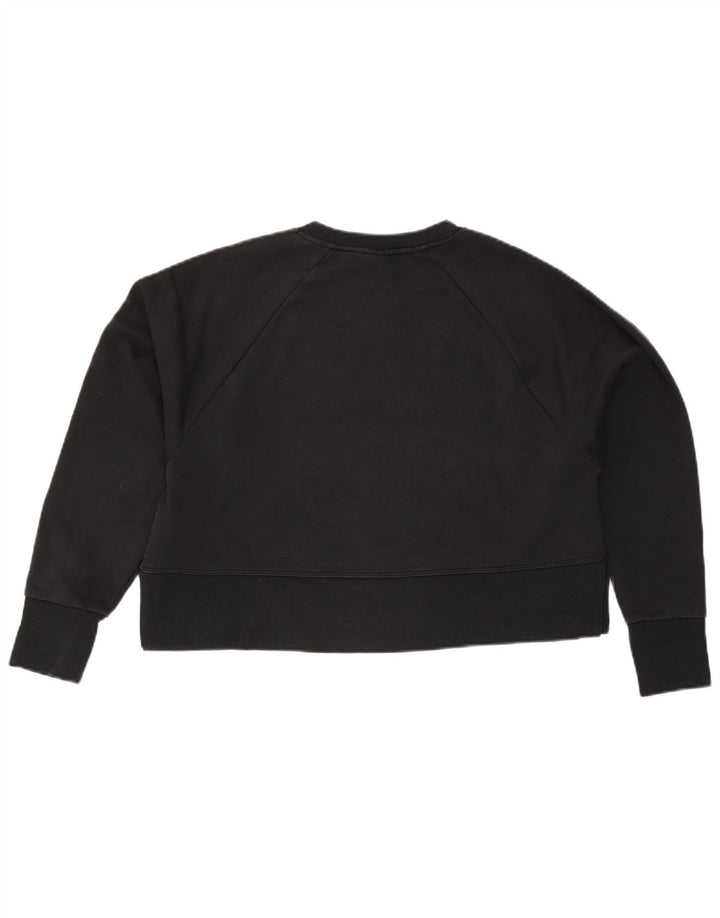 Damska bluza dresowa Nike Oversized Crop Graphic Jumper UK 10 Small Black