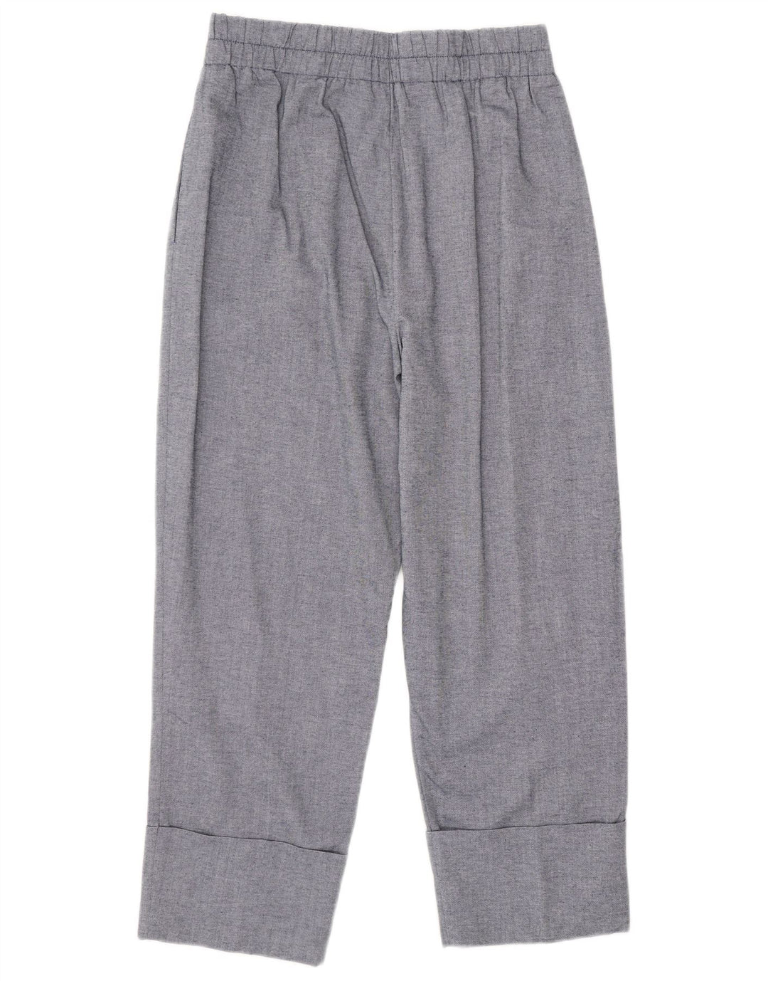 Damskie proste spodnie chino ZARA, średnie W28 L25, niebieska bawełna