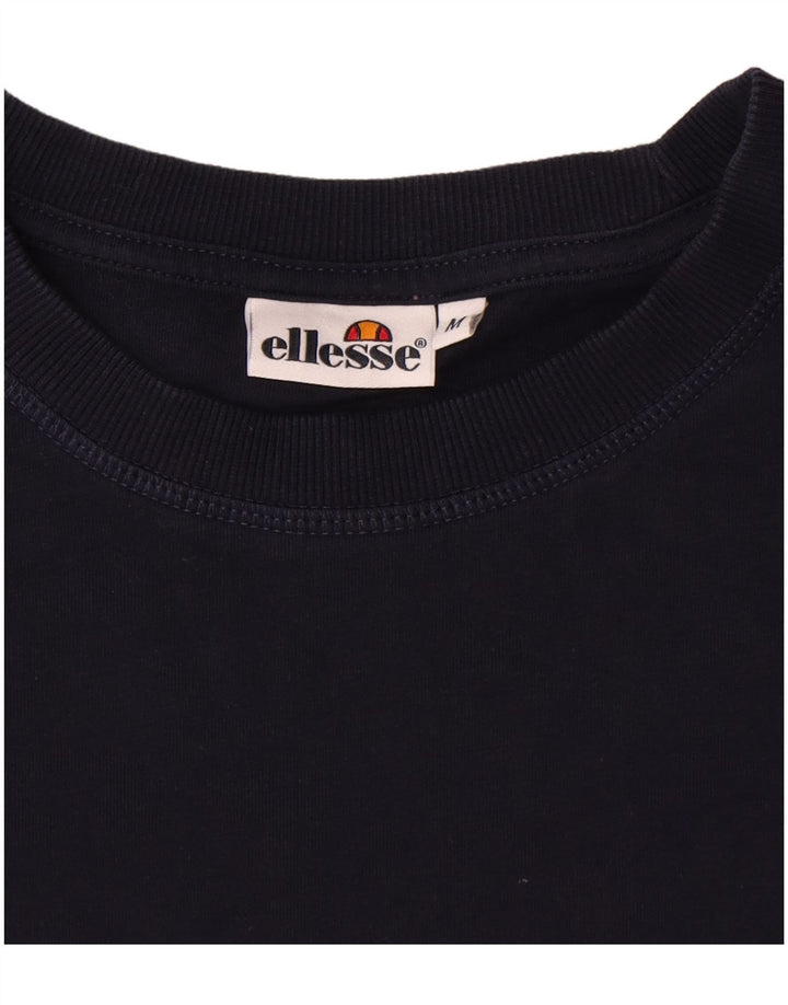 T-shirt męski Ellesse Top, średni, granatowy, bawełniany