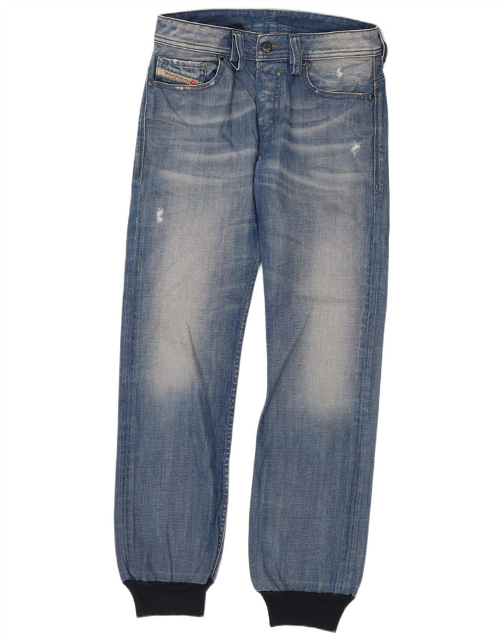 Damskie joggery Diesel Slim Jeans W26 L29 Niebieska bawełna