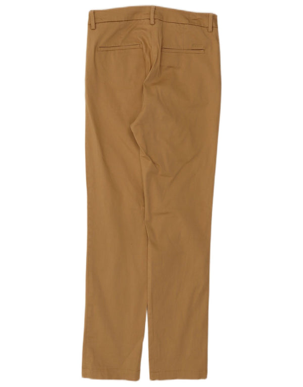 Spodnie damskie Gant Straight Chino UK 8 Small W28 L27 Beżowa bawełna