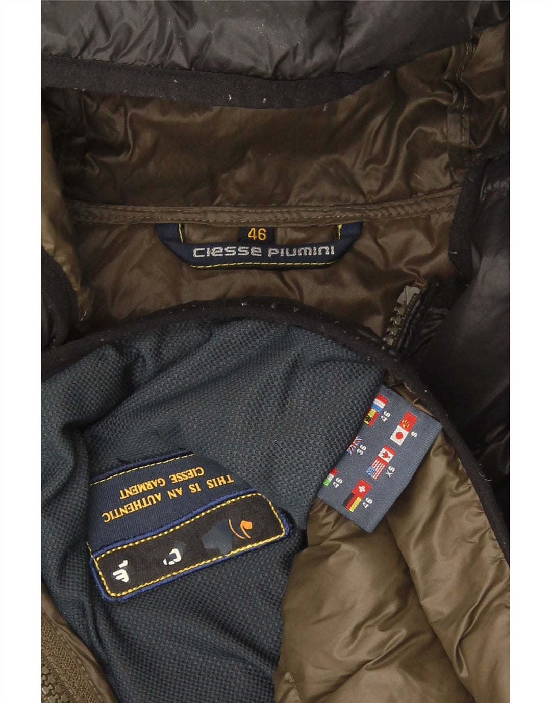 Męska ocieplana kurtka z kapturem Ciesse Piumini UK 36 Small Black