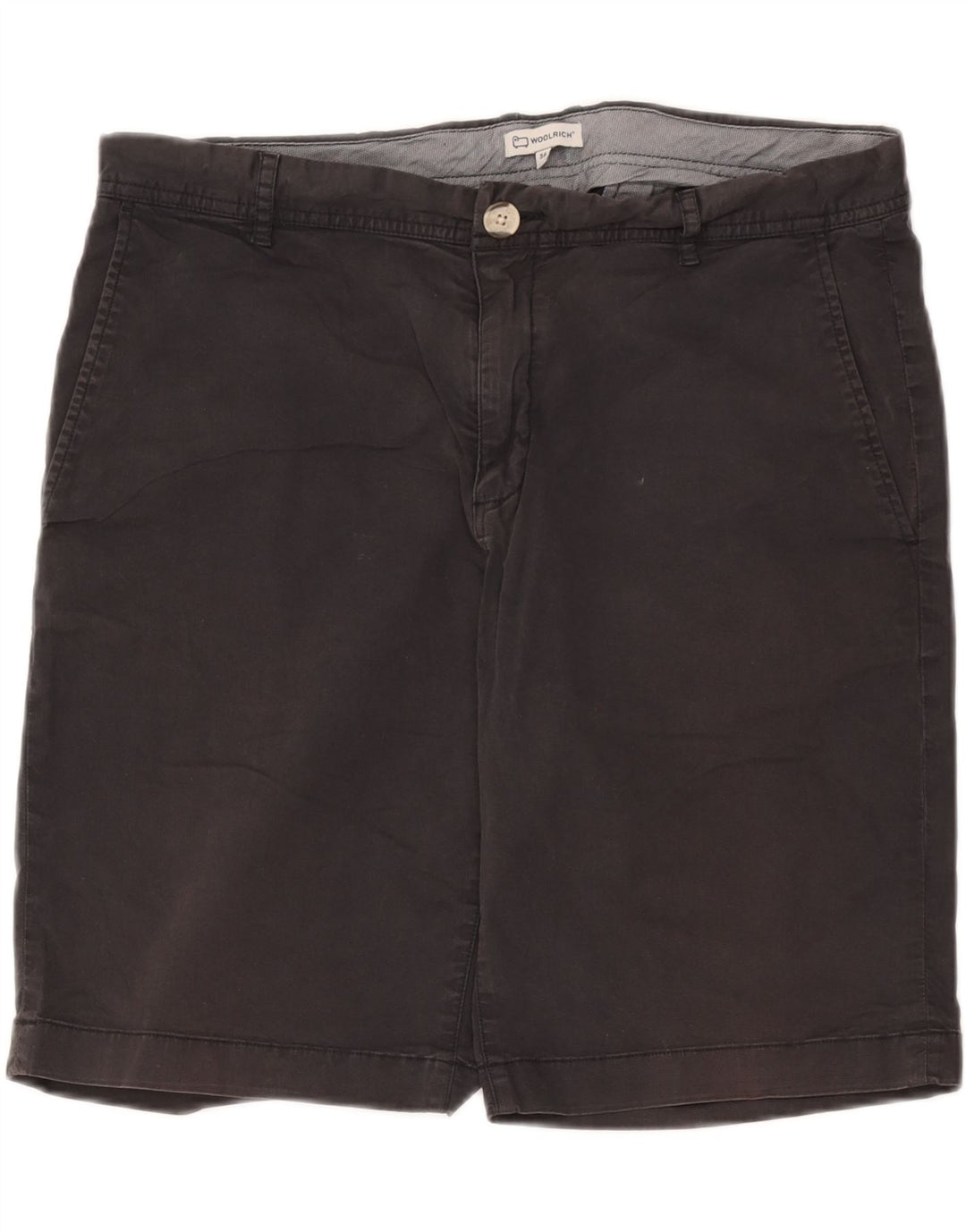 Męskie spodenki Chino Woolrich W36, duże, czarne, bawełniane