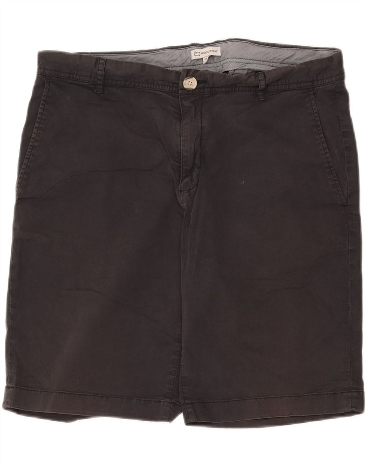 Męskie spodenki Chino Woolrich W36, duże, czarne, bawełniane