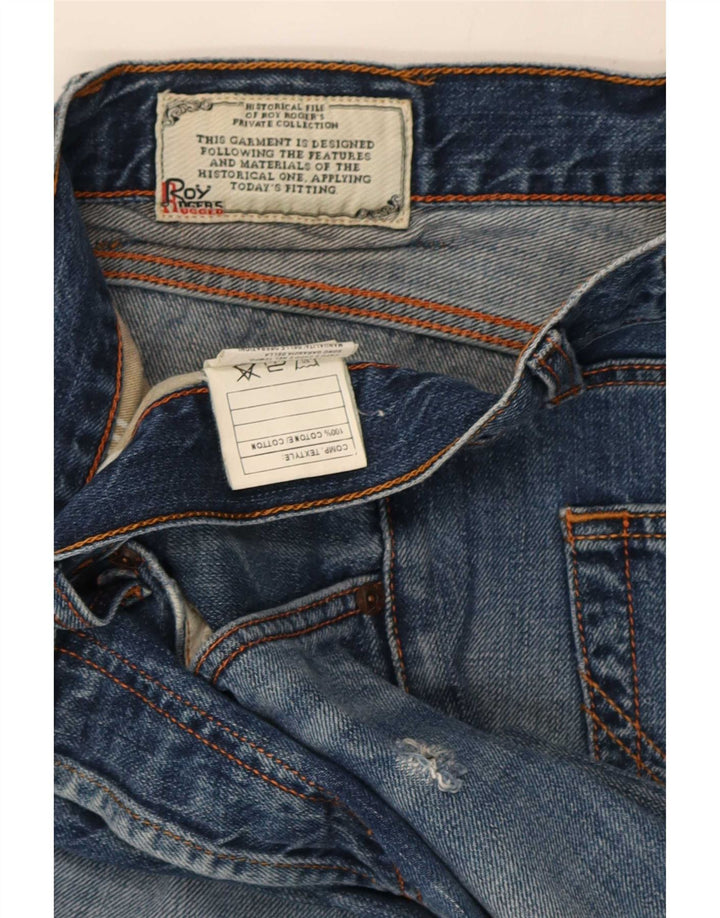 Jeansy męskie Roy Rogers IT 47 Medium W33 L33 Niebieskie bawełniane