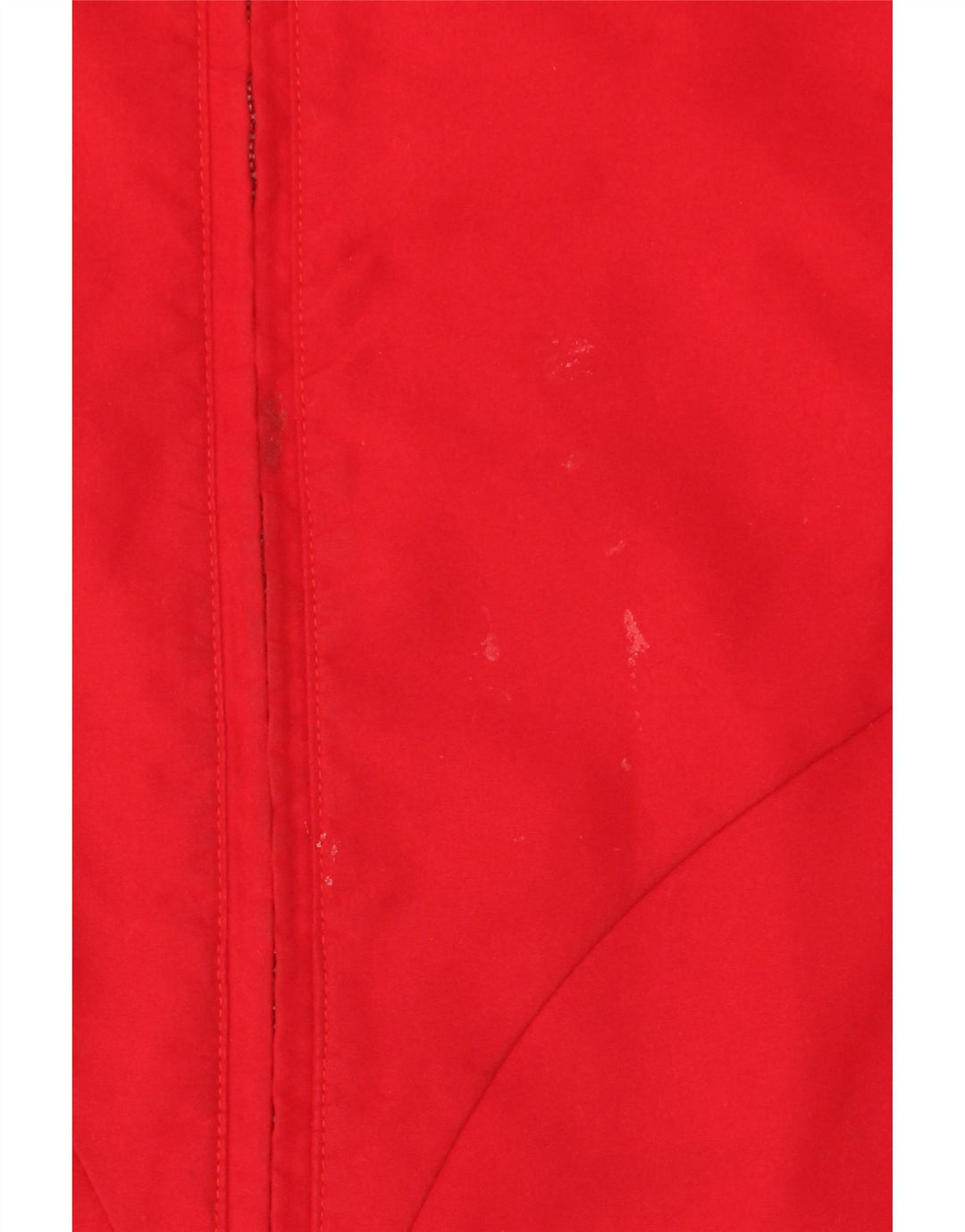 Adidas Męska bluza dresowa UK 42/44 Duży czerwony poliester z blokami kolorów