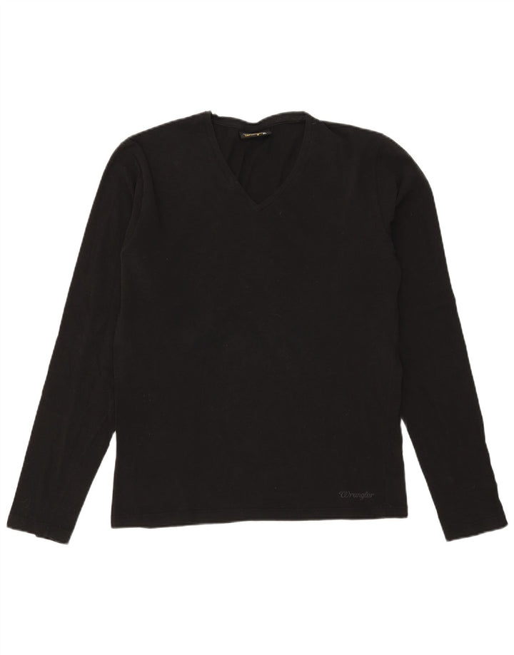 Damski top Wrangler z długim rękawem UK 18 XL, czarny