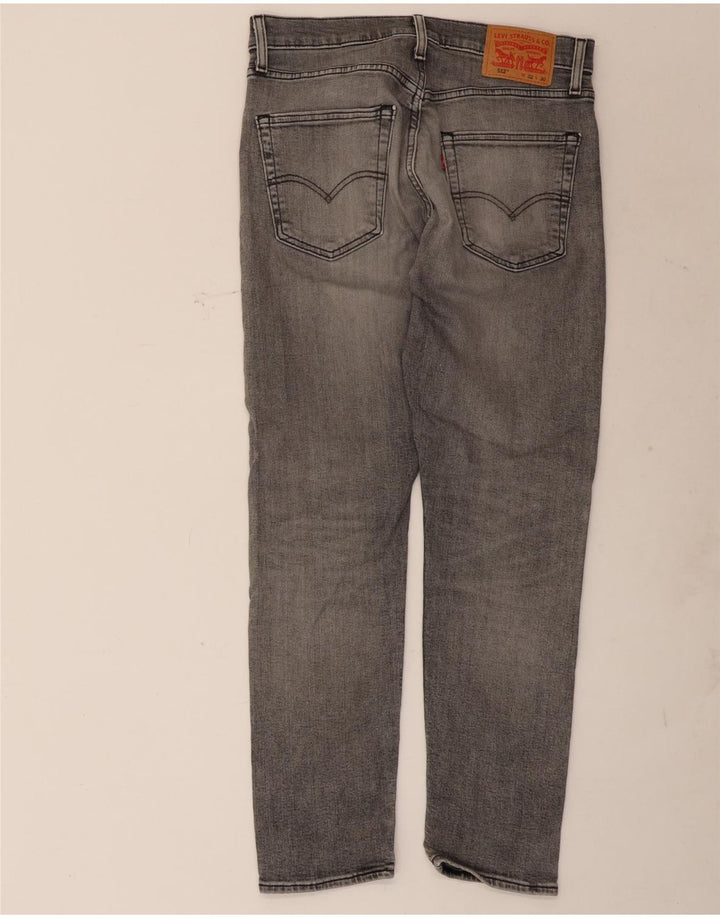 Męskie jeansy Levi's 512 Distressed Slim Tapered W32 L30 Szare