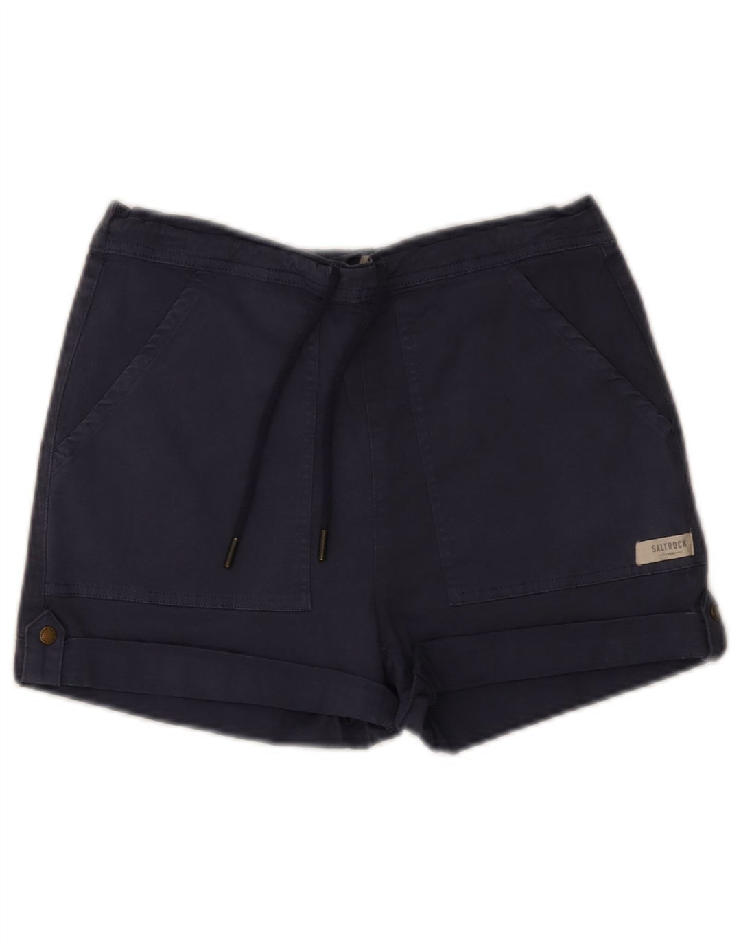 Damskie spodenki Chino Saltrock W30 Średni granatowy, bawełniany