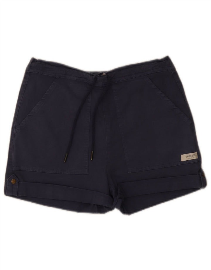 Damskie spodenki Chino Saltrock W30 Średni granatowy, bawełniany