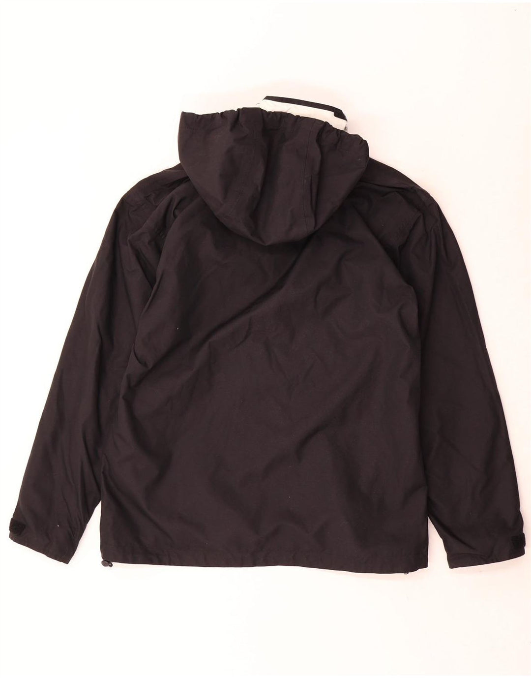 Damska kurtka przeciwdeszczowa z kapturem Berghaus UK 12, średni czarny nylon
