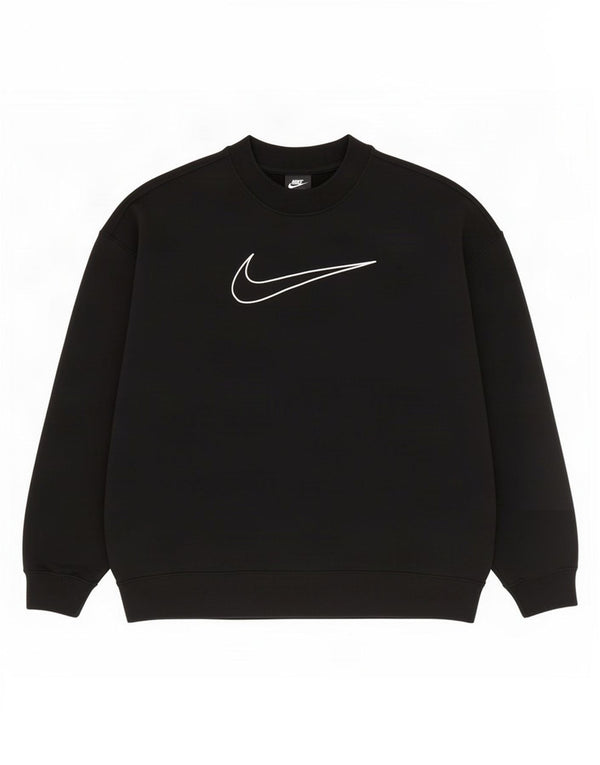 Damska bluza dresowa Nike Graphic Oversize UK 14, średnia czarna bawełna