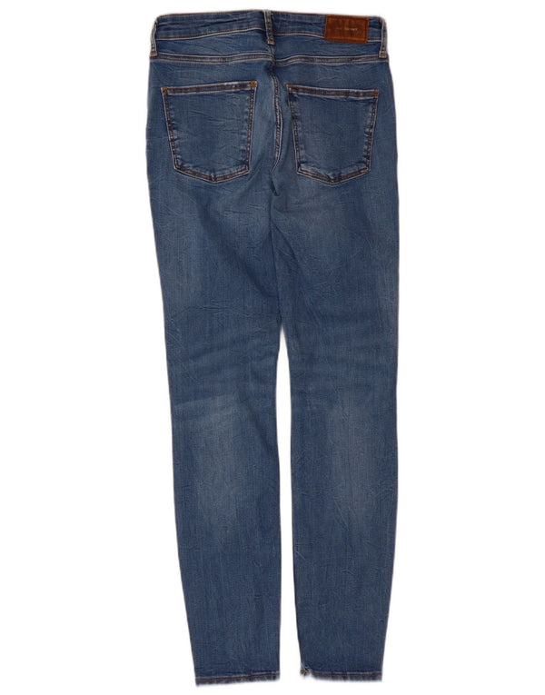 Damskie jeansy skinny Zara EU 38 Small W28 L28 Niebieskie bawełniane