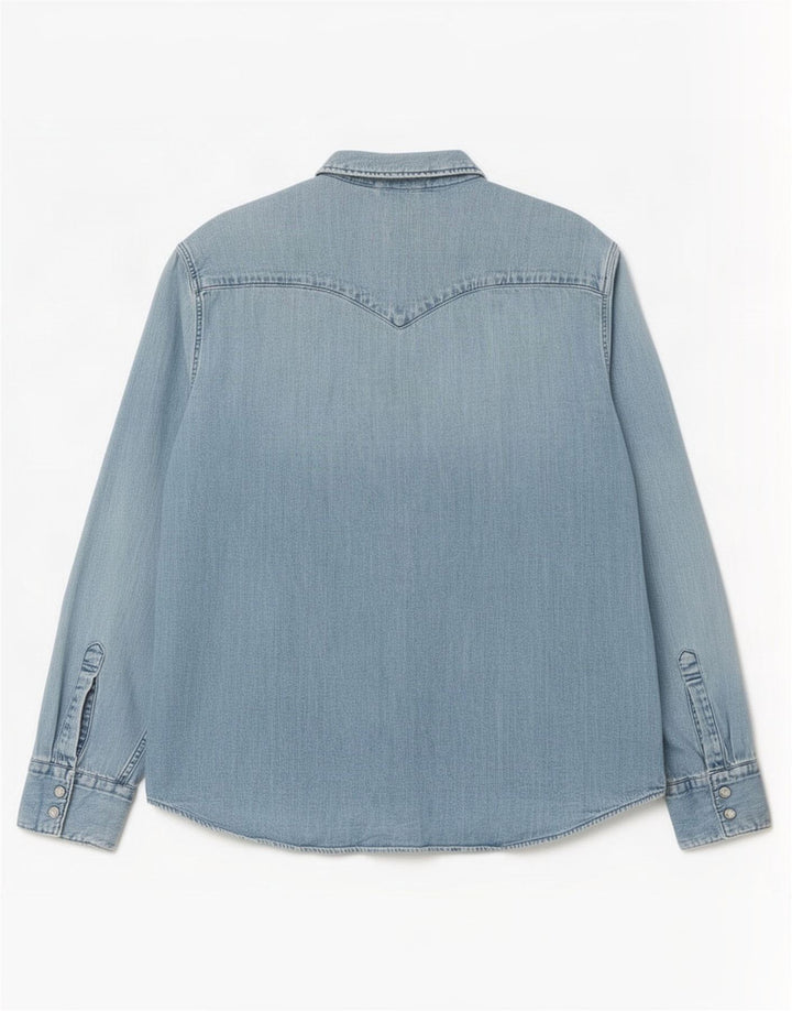 Męska koszula jeansowa Levi's o standardowym kroju XL, niebieska