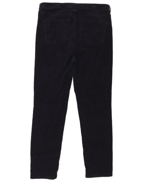 Spodnie sztruksowe Marks & Spencer Damskie UK 18 XL W36 L30 Granatowe