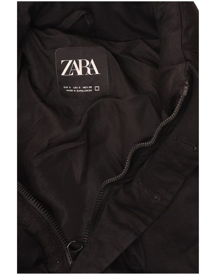 Męska ocieplana kurtka Zara UK 36 Small Black