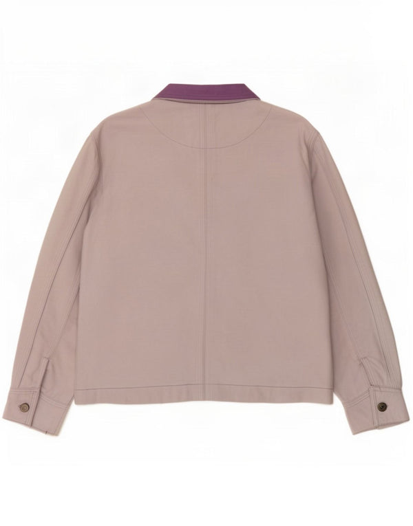 Zara Womens Utility Jacket UK 14 Medium Purple