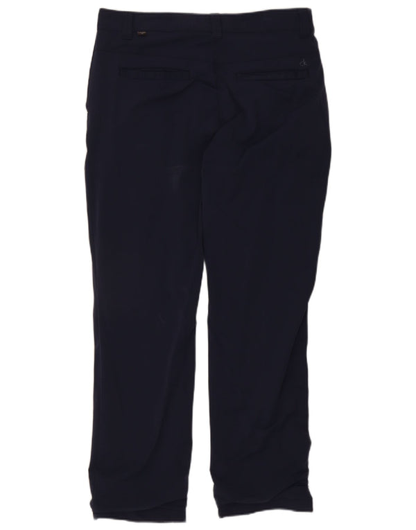 Męskie spodnie chino do golfa Calvin Klein W36 L31 Granatowy nylon