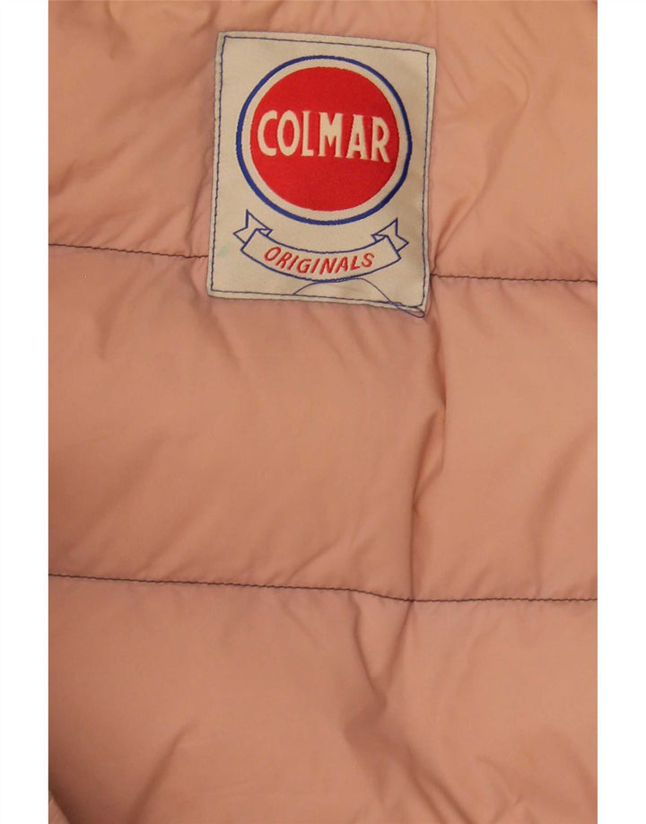 Damski ocieplany płaszcz z kapturem Colmar IT 40 XS Brązowy