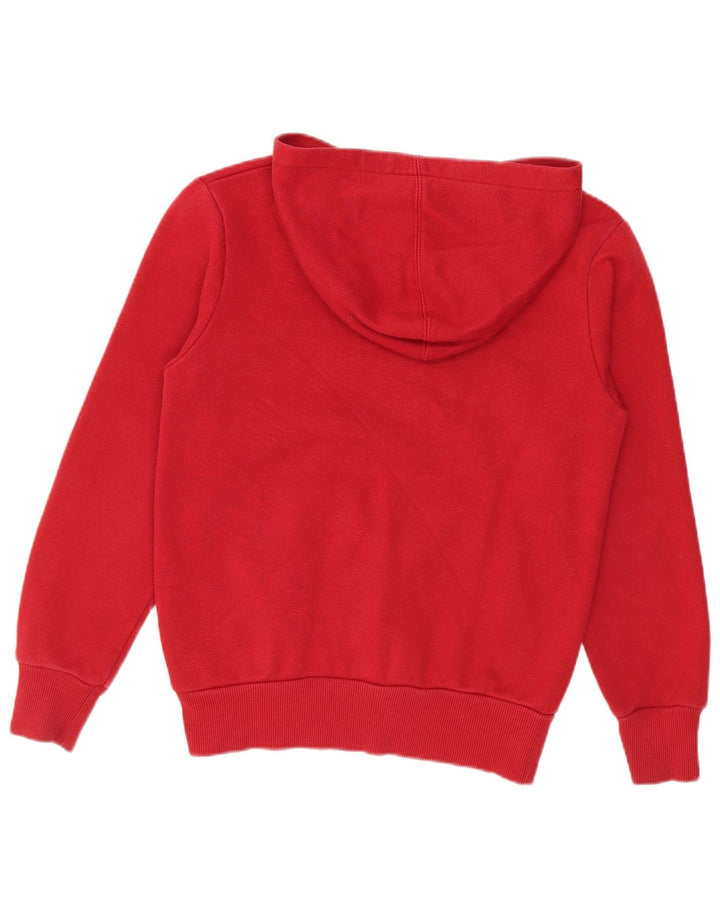 Chłopięcy sweter z kapturem Levi's z grafiką 9-10 lat, czerwony, bawełniany
