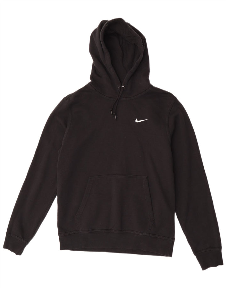 Męska bluza z kapturem Nike, średnia czarna, bawełniana