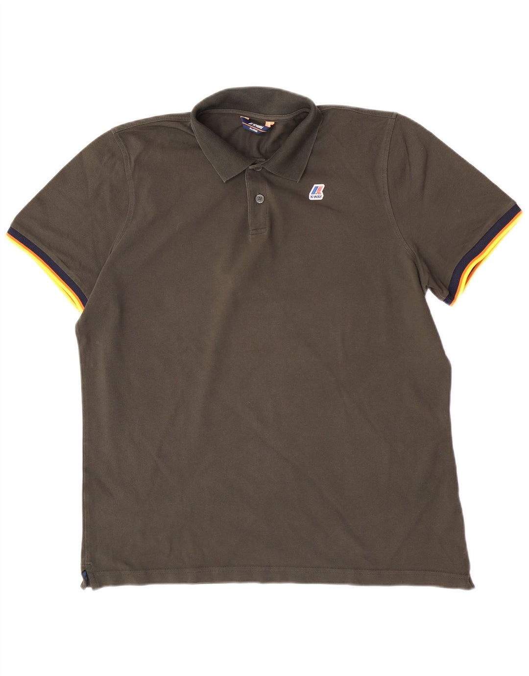 Męska koszulka polo K-Way XL w kolorze khaki