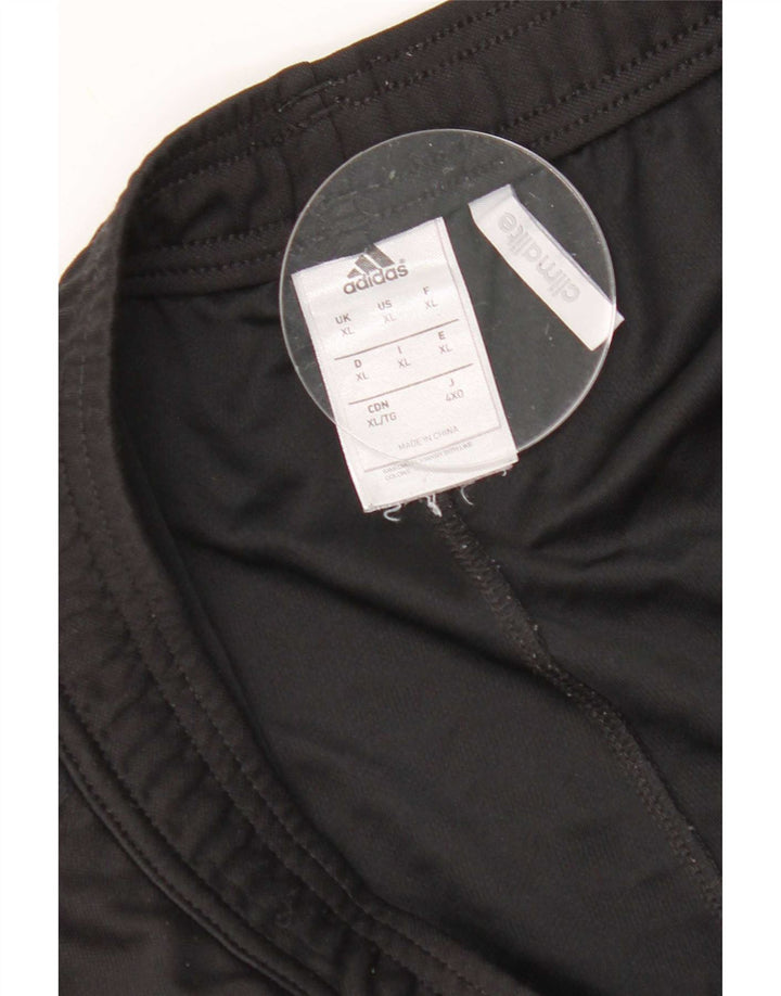 Męskie spodenki sportowe Adidas Predator XL, czarny, poliester z blokami kolorów