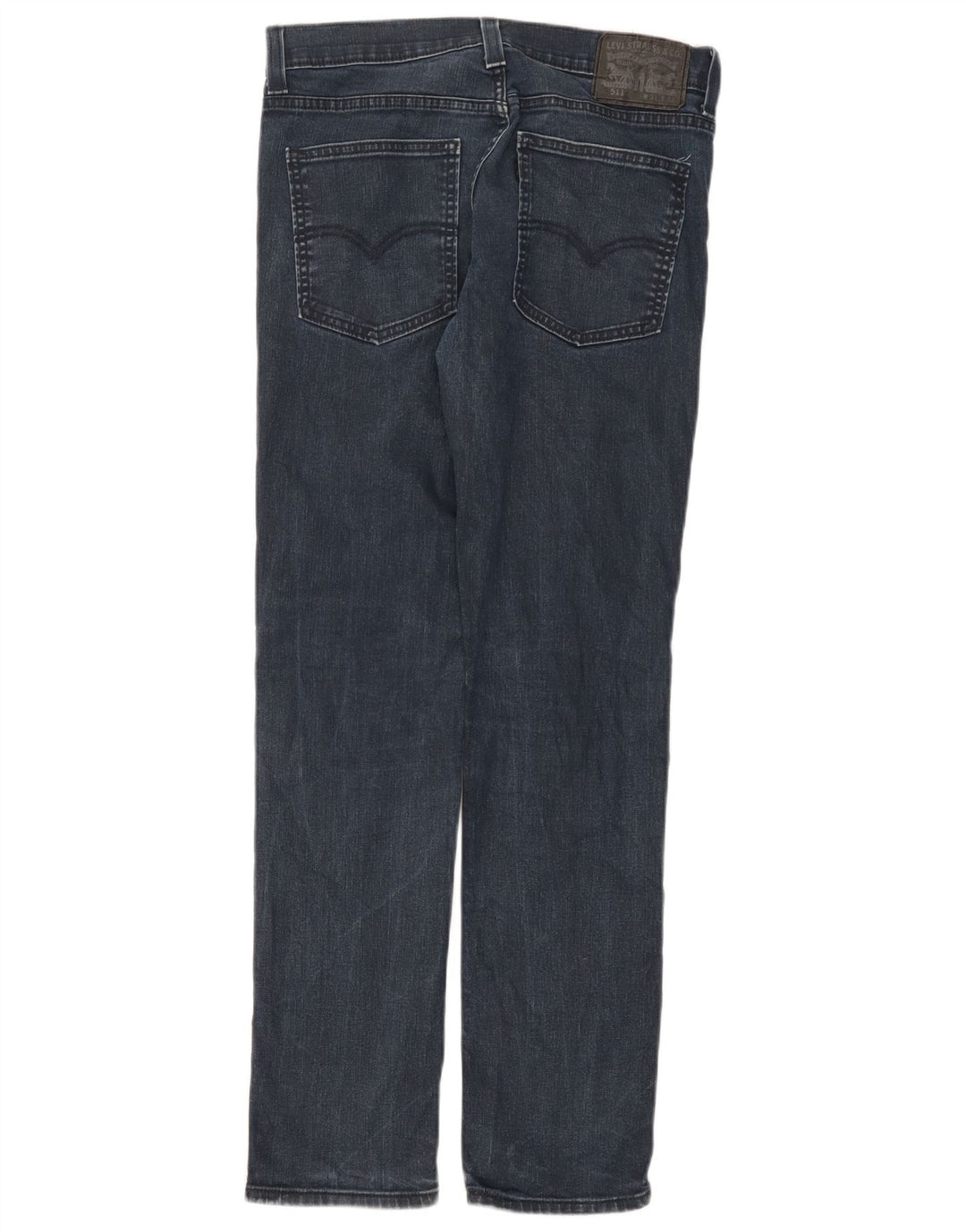 Męskie jeansy Levi's 511 Slim W31 L32 Granatowa bawełna