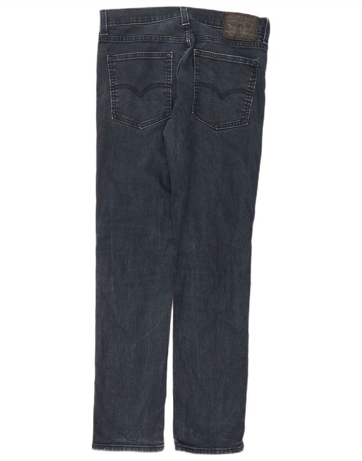 Męskie jeansy Levi's 511 Slim W31 L32 Granatowa bawełna