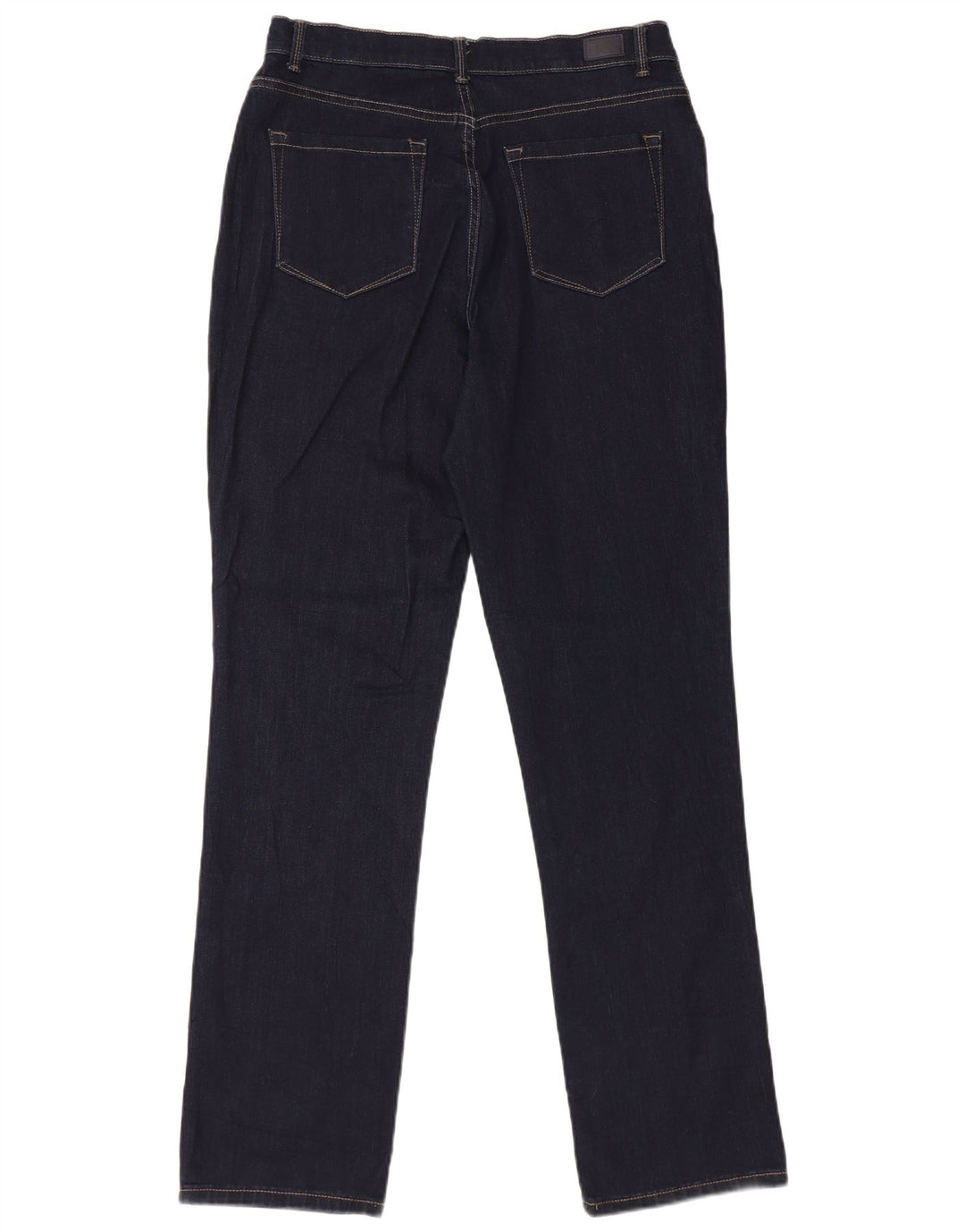 Damskie proste jeansy LEE z wysokim stanem US 10 Large W30 L32 granatowe