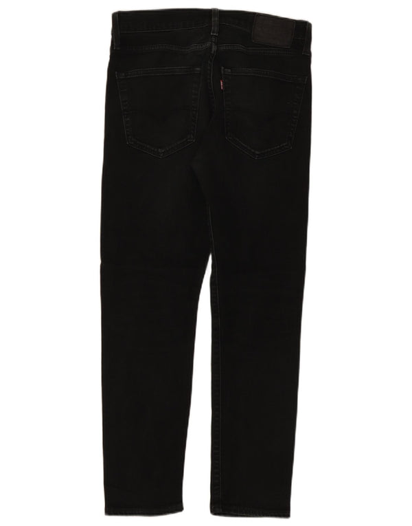 Damskie jeansy Levi's 512 Slim Tapered W31 L28 Czarna bawełna