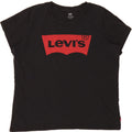 LEVI'S Mens Graphic T-Shirt Top 2XL Black Cotton Vintage Levi's and Second-Hand Levi's from Messina Hembry 
