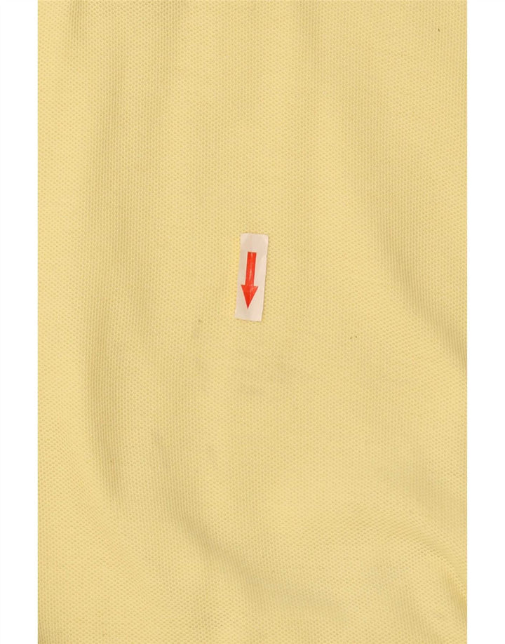 Męska koszulka polo Umbro XL, żółta, poliestrowa