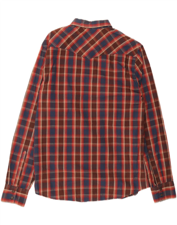 Koszula męska Levi's, duża, wielokolorowa, bawełniana w kratę