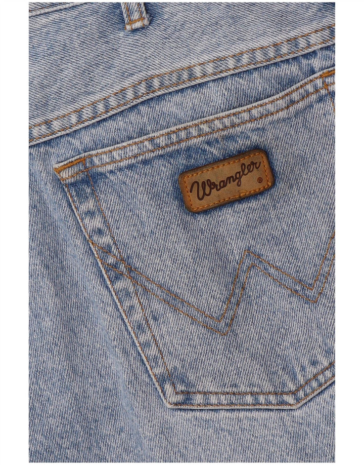 Męskie proste dżinsy WRANGLER W32 L33 niebieskie