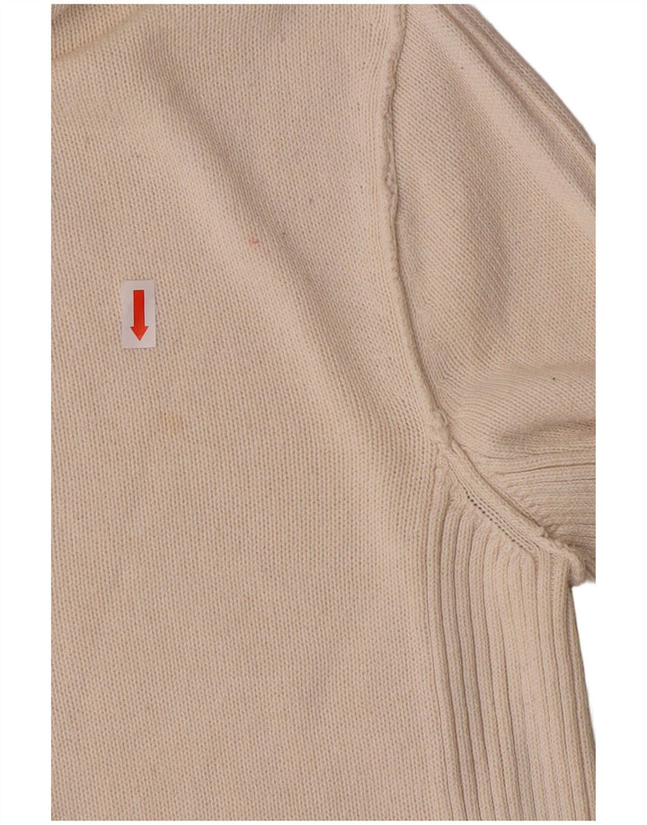 Męski sweter rozpinany Tommy Hilfiger, mały, z białej bawełny
