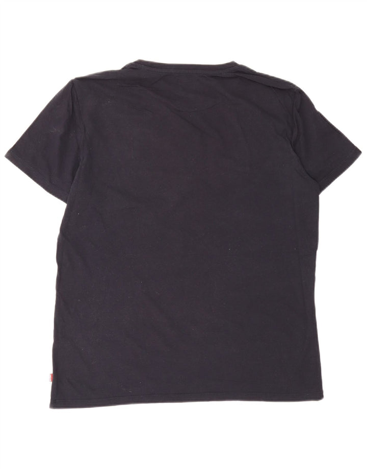 Męski T-shirt z grafiką Levi's, duży, granatowy