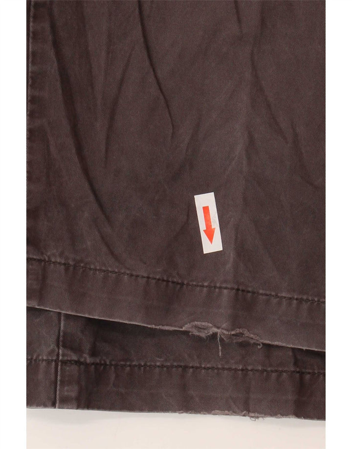 Męskie spodnie typu chino Regular Marks & Spencer W34 L33 Szara bawełna