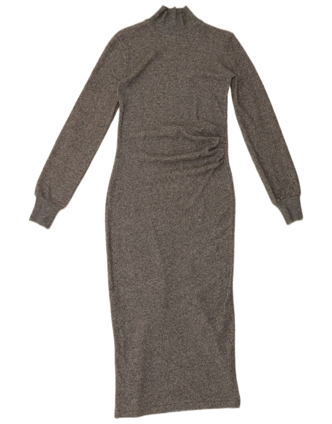 Damska sukienka maxi z długim rękawem Zara UK 8 Small Grey