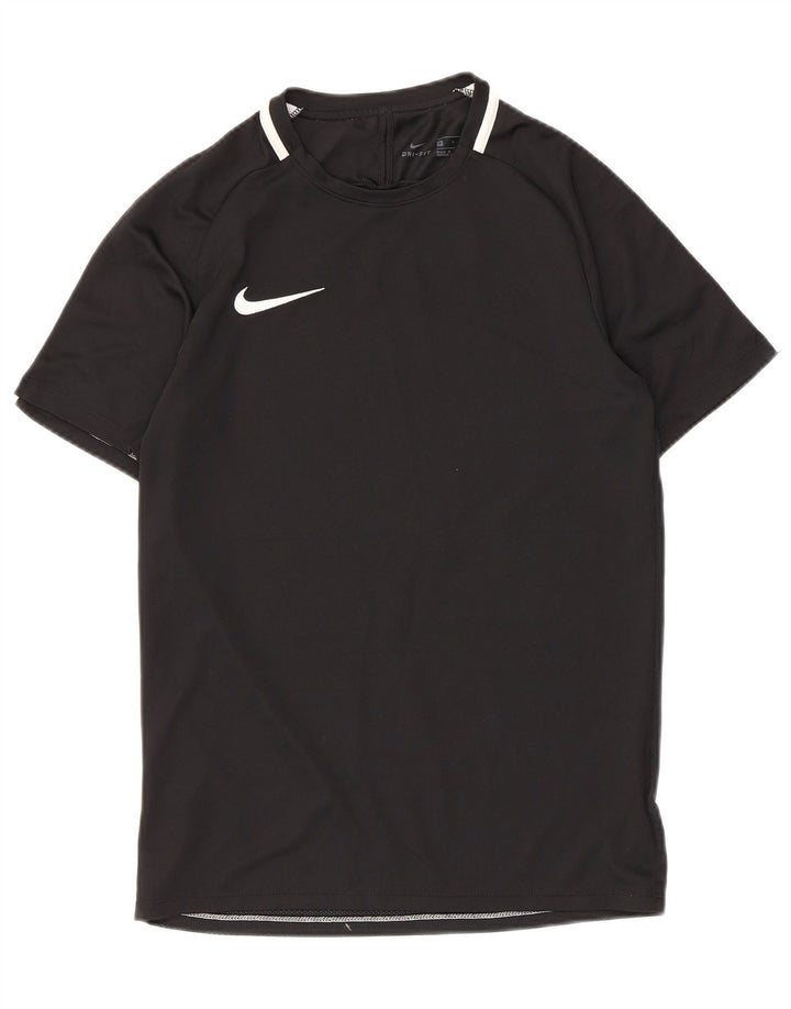 Nike Męska Koszulka Dri Fit Top Mały Czarny Poliester