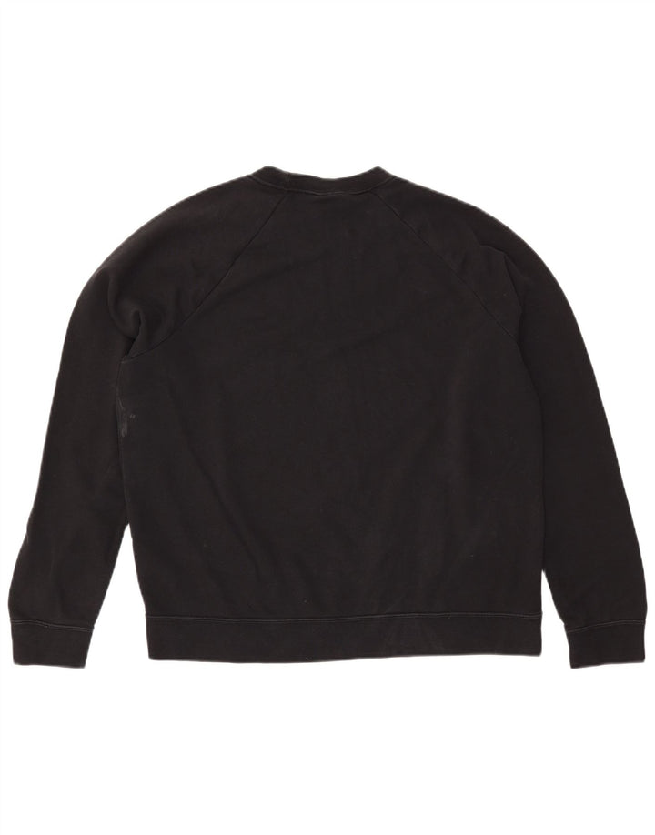 Damska bluza NIKE Bluza UK 16, duża, czarna, bawełniana