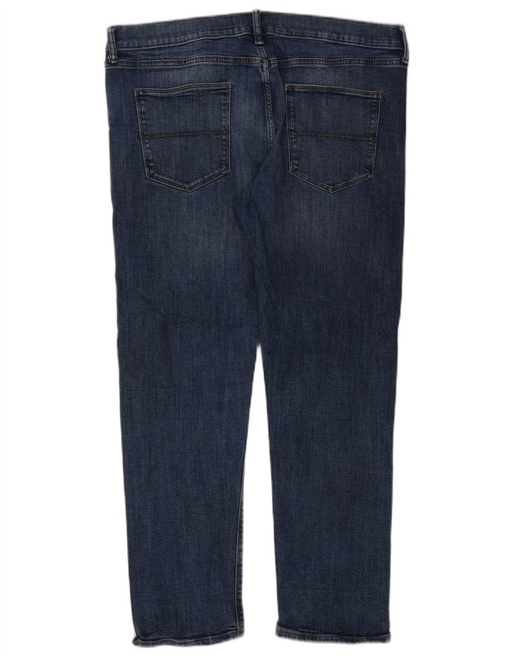 Marks & Spencer Męskie jeansy slim W36 L29 Niebieskie bawełniane