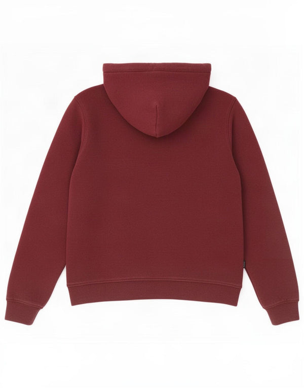 Damska bluza z kapturem Jack Wills, UK 12, średnia, bordowa bawełna