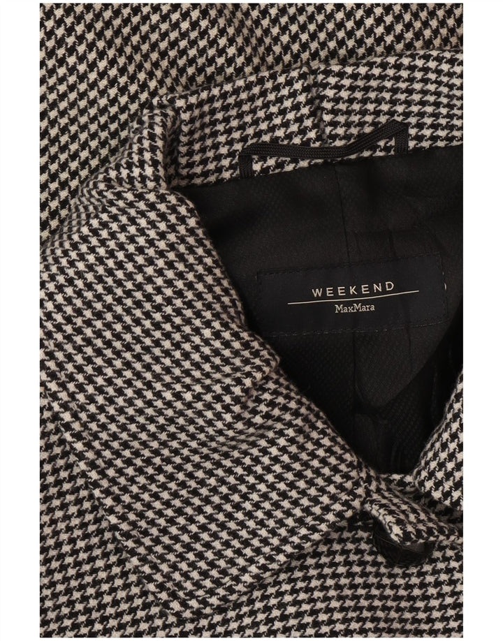 MAX MARA Damski zestaw spódnic zapinanych na 4 guziki i 2 części UK 10 Small W28 Szary klasyczny