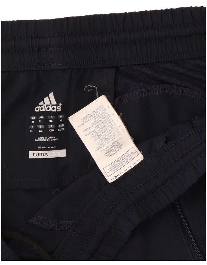 Męskie spodenki sportowe Adidas Climacool XL granatowe, poliestrowe