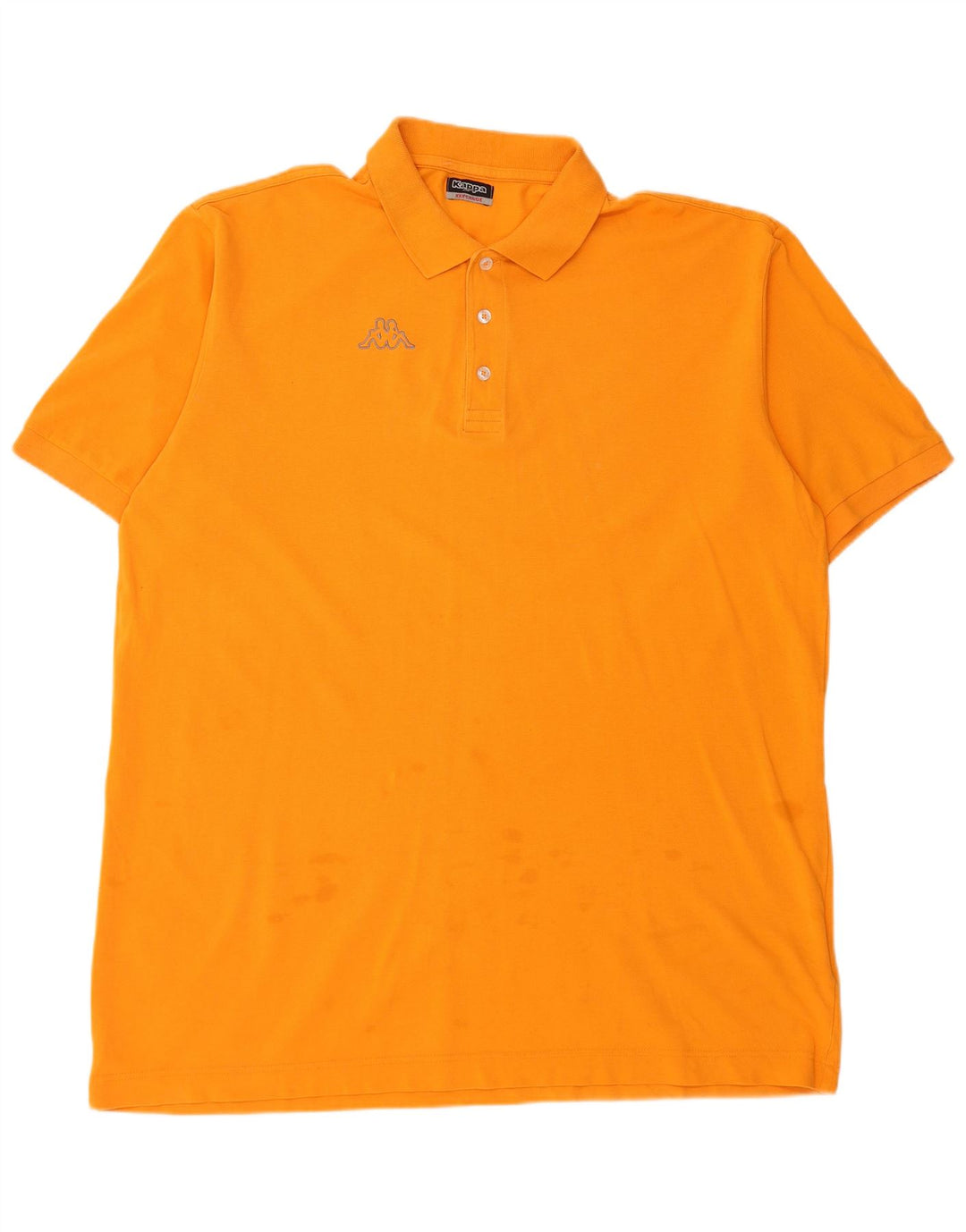 Męska koszulka polo Kappa 3XL Pomarańczowa, bawełniana