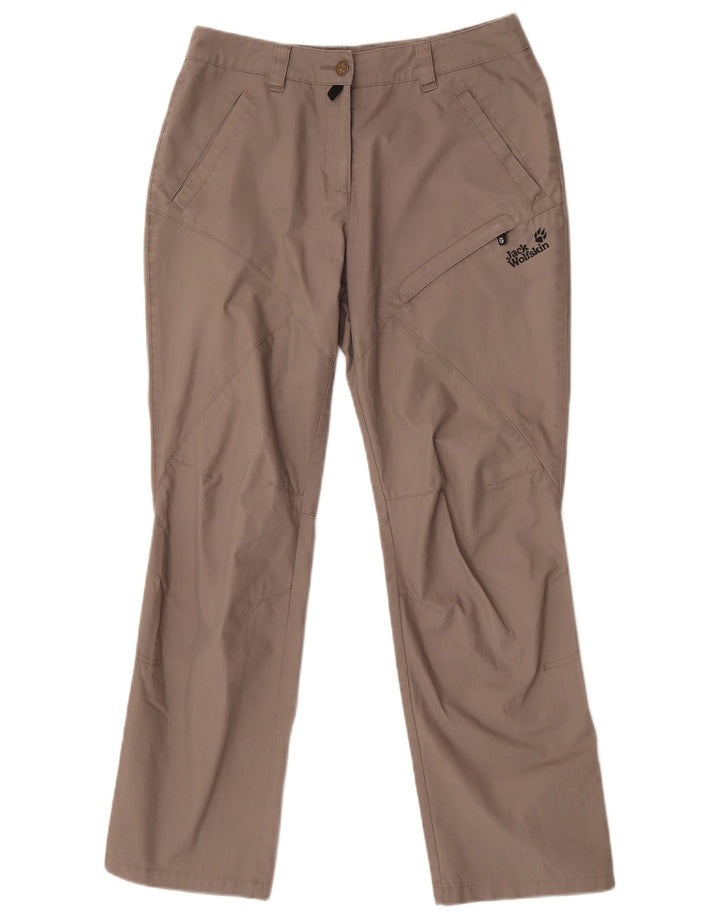 Damskie spodnie turystyczne Jack Wolfskin, małe, W28 L29, szary poliester