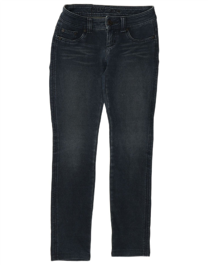 Guess Jeansy Damskie Slim W25 L28 Niebieskie Bawełniane