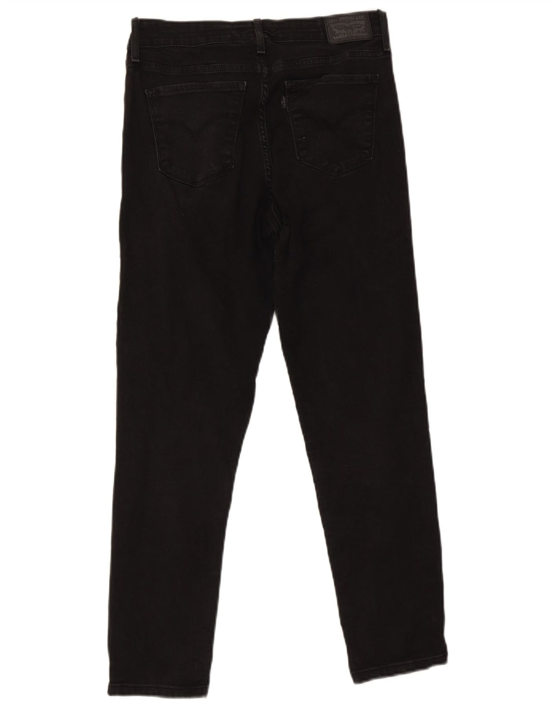 Damskie jeansy Levi's 712 Slim W30 L27 Czarna bawełna